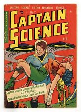 Captain Science #2 GD- 1.8 1951 picture