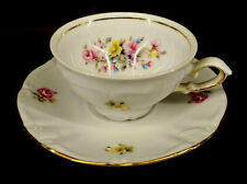 Winterling Bavaria Floral Bouquet Flower Demitasse Cup & Saucer Germany mAAA picture