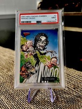 2007 Topps Hollywood Zombies Michael Jackson #2 PSA 9 MINT Wacko Jacko picture