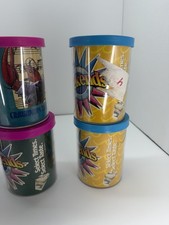 Vintage 1994 Winston Select Cigarette Styrofoam & Plastic Can Koozie Set Of 6 picture