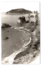 c1974 Redwood Highway Pacific Shore RPPC Trinidad Head CA Humboldt County picture