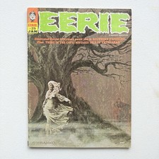 EERIE #25 1969, Mystery, Horror Sci-fi, Steranko Cover, VG/FN picture