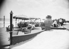 Southhampton NewYork Mrs Fenton Taylor's pajama party general view Old Photo picture
