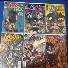 Lobo Mixed Lot Of 6: Lobo's Back #2, 3 Lobo #2, 19, Infanticide #1, More (1992) picture
