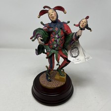 Duncan Royale Jester Figurine History of Classic Clowns & Entertainers Statue picture