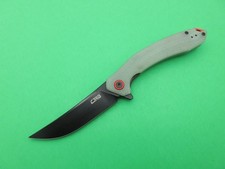 CJRB Gobi J1906 Liner Lock Flipper Folding Pocket Knife #2 picture