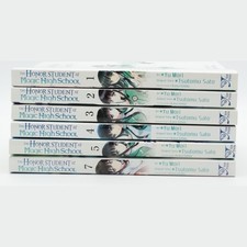 The Honor Student at Magic High School Manga Lot Vol 1-5 & 7 Yen Press English picture