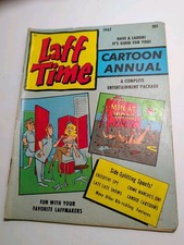 Vtg Laff Time Cartoon Annual 1967 Crestwood Publishing Silver Age Humor Gag Mag picture