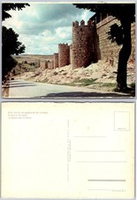 Continental Avila City Walls Postcard picture