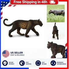 Safari Ltd Black Panther Toy Figure 5 Inch Realistic Wildlife Collectible picture