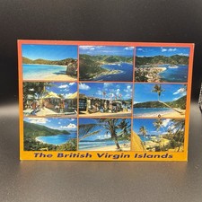 The British Virgin Islands - Tortola & Gorda 1996 Vintage Postcard Unposted picture