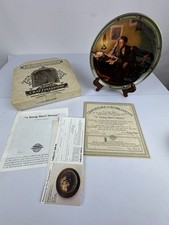 Vintage 1986 Knowles Norman Rockwell A Young Man's Dream Collectors Plate picture