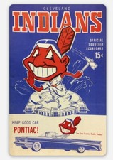 Chief Wahoo Magnet Vintage Cleveland Indians Custom Vinyl MLB Tribute Pontiac picture