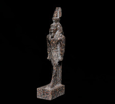 Authentic Egyptian Pharaoh Ramesses II Statue Royal Cartouches Artifact BC picture