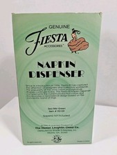 Fiesta Sea Mist Green Napkin Dispenser In Box 1996 Fiestaware Retired picture