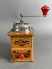 VINTAGE KYM COFFEE GRINDER Wooden MADE IN GERMANY picture