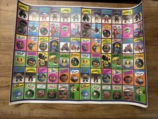 Vintage Madballs Uncut Sticker Sheet - RARE - Cromy Argentina picture