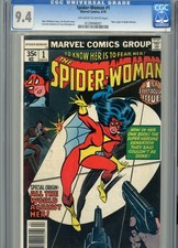 Spider-Woman 1 CGC 9.4 1978 old case picture