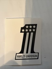 Harley Davidson One Starz 3 X2 Sticker picture