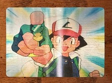 VIZ VIDEO Pokémon Video Promo Card Ash Ketchum PIKA-0020D/DVD 1998 Unused picture