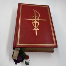 Vintage 1964 Roman Missal Altar Book Catholic Latin English Catholic Publishing picture