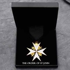 Order of St. John in Jerusalem UK Knights Commander's Cross Medal w Box picture
