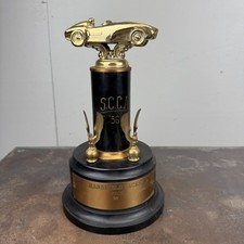 Vtg SCCA 1956 Racing Trophy - MANSFIELD RACES - Mansfield Ohio picture