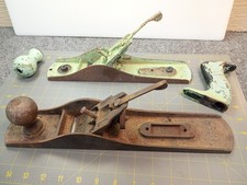 Lot 2 Vintage STANLEY BAILEY No 5 1/2 Smooth Bottom No 5 PARTS KG picture