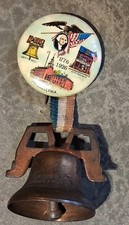 Vintage 1926 U.S. Sesquicentennial Liberty Bell Badge Pinback Button Original  picture