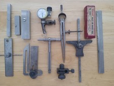 Machinist Tools, small group of Starrett and other brands picture
