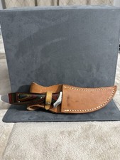 Vintage Tom Barminski Custom Fixed Blade Knife - Loveland, CO - Handmade picture