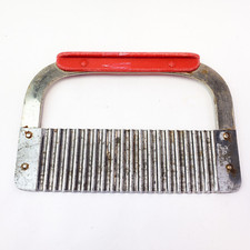 Vintage Huot Serrater Stainless Tenderizer Potato Crinkle Cutter Chopper Gadget picture