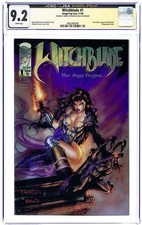 Witchblade 1A CGC 9.2 JSA Turner 1995 4662480009 picture