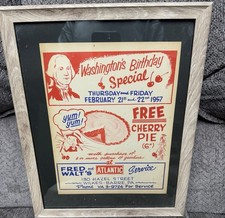 Vintage Fred & Walt's Atlantic Service 130 Hazel Street Wilkes-Barre PA Sign picture