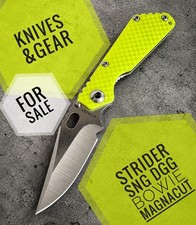 Mick Strider SnG DGG Bowie Dayglow Handground MagnaCut picture