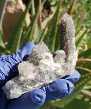 BLACK SPIRIT QUARTZ Cactus Crystal  Light House Crystal 106g picture