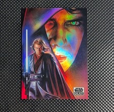2021 Topps Chrome Star Wars Galaxy REFRACTOR #39 - Anakin Skywalker picture