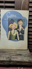 1937 Hotel Adolphus Menu Budweiser On Draught 10 Cents picture