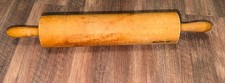 Vintage Antique Primitive Wooden Rolling Pin One Piece Farmhouse Rustic Heavy picture