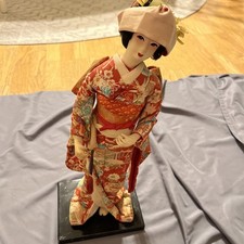 Vintage 17” Japanese GEISHA Doll picture