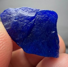 23 Ct  UNUSUAL Blue Haüyne | Hayune Crystal From Badakhshan, Afghanistan picture