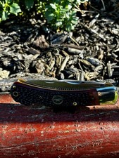 Remington UMC R3 Big Game folding lockback knife Nice.Main Blade Is little Short picture