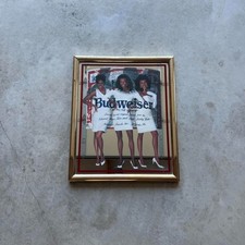 Vintage 1999 Budweiser mirror picture