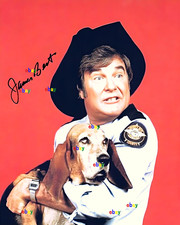 JAMES BEST SIGNED REPRINT ROSCO THE DUKES OF HAZZARD AUTOGRAPH 8