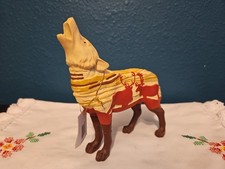 Westland Giftware Call of the Wolf Caribou Wolf Wolf Figurine Item No. 14132 picture