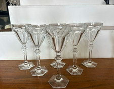 Baccarat “Harcourt-Versailles” Tall Water Goblet Crystal  Set of 6 picture