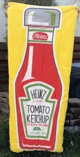 Vtg Heinz Tomato Ketchup Bottle Kids Sleeping Bag Camping Condiment Novelty picture