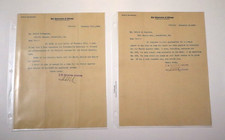 CHICAGO The University of Chicago Office Of  Registrar Antique Letterheads 1904 picture