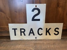 Vintage Original Railroad Crossing 