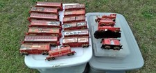 Hawthorne Village Budweiser Train Locomotive Tender Set+15 Dif Cars and Caboose picture